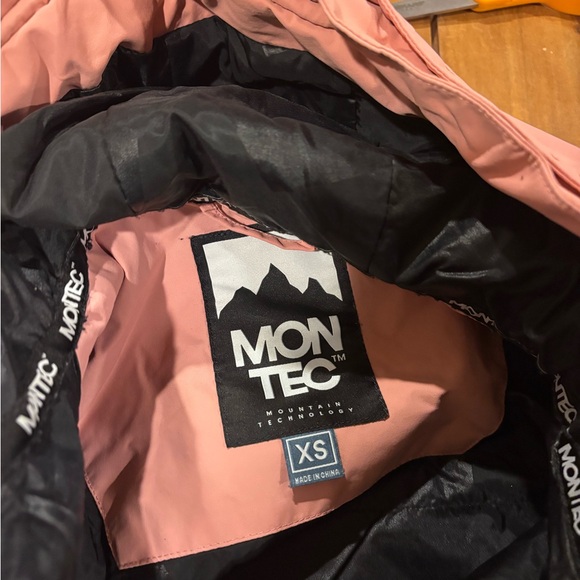Montec pink women’s dune ski jacket size extra small - Picture 10 of 11